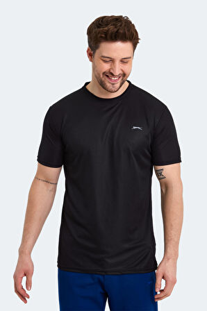 Slazenger SENATO Erkek T-Shirt Siyah