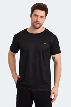 Slazenger ODALIS Erkek T-Shirt Siyah