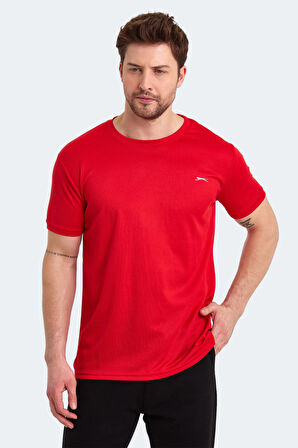 Slazenger ODALIS Erkek T-Shirt Kırmızı