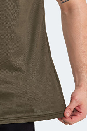 Slazenger ODALIS I Erkek  Haki Tişört