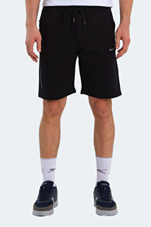 Slazenger ORIA Erkek Cepli Siyah Şort