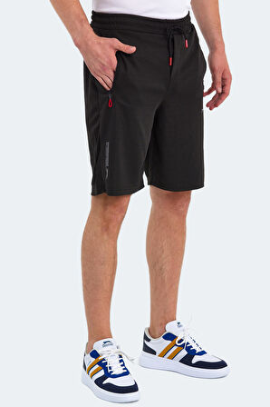 Slazenger OSAMU Erkek Cepli Siyah Şort