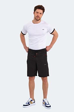 Slazenger OSAMU Erkek Cepli Siyah Şort