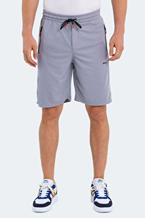 Slazenger OSAMU Erkek Cepli Gri Şort