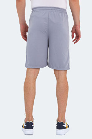 Slazenger OSAMU Erkek Cepli Gri Şort