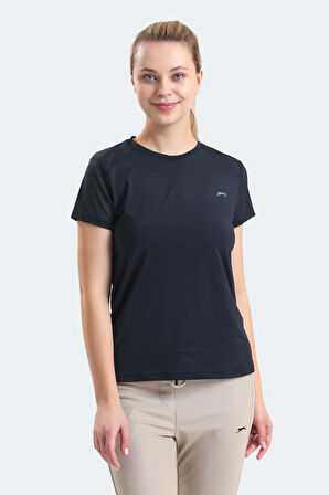 Slazenger RAIL Kadın T-Shirt Siyah