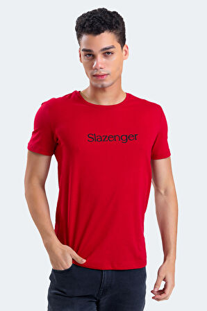 Slazenger SABE Erkek T-Shirt Bordo