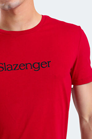 Slazenger SABE Erkek T-Shirt Bordo