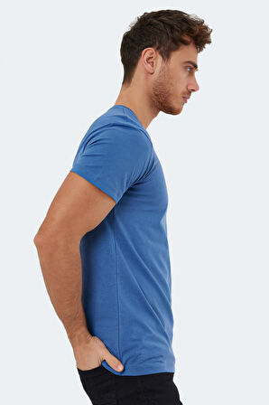 Slazenger SABE Erkek T-Shirt Indigo