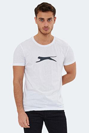 Slazenger SECTOR Erkek T-Shirt Beyaz