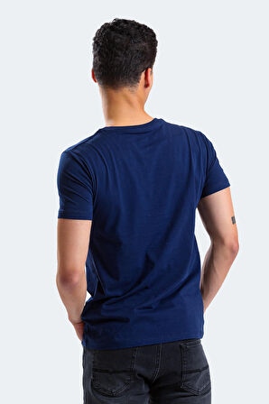 Slazenger SECTOR Erkek T-Shirt Lacivert