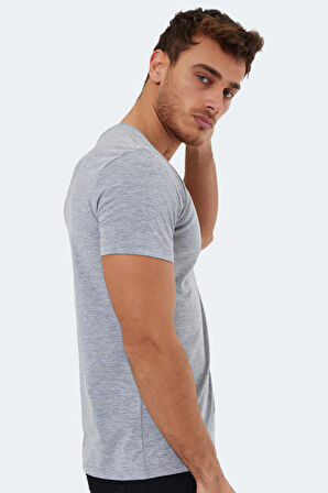 Slazenger SECTOR Erkek T-Shirt Gri