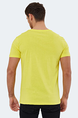 Slazenger SECTOR Erkek T-Shirt Sarı