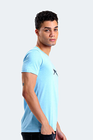 Slazenger SECTOR Erkek T-Shirt Mavi