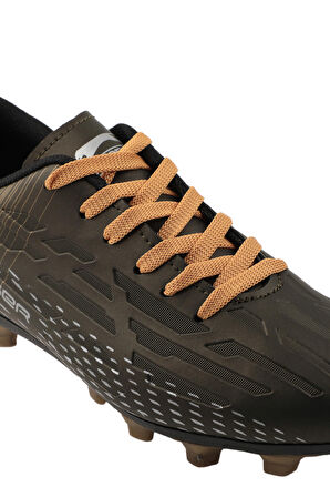 Slazenger SCORE I KRP Futbol Erkek Çocuk Krampon Ayakkabı Haki / Altın