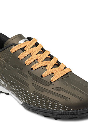 Slazenger SCORE I HS Futbol Erkek Halı Saha Ayakkabı Haki / Altın