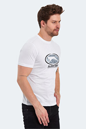 Slazenger PACKER Erkek T-Shirt Beyaz