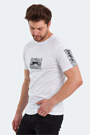 Slazenger PADERAU Erkek  Beyaz Tişört