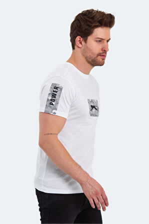 Slazenger PADERAU Erkek  Beyaz Tişört