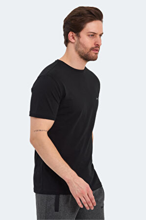 Slazenger PATKA Erkek T-Shirt Siyah