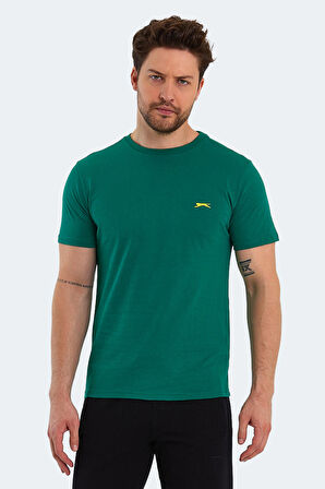 Slazenger POLL Erkek Kısa Kol T-Shirt Yeşil