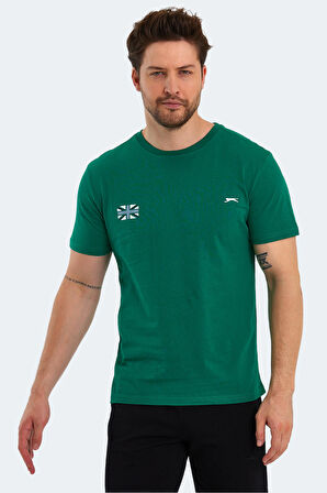 Slazenger PACET Erkek Kısa Kol T-Shirt Yeşil