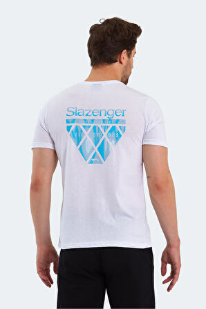 Slazenger PANCO I Erkek  Beyaz Tişört
