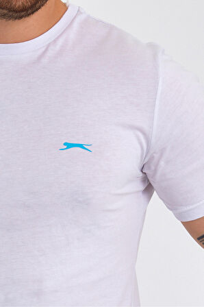 Slazenger PANCO I Erkek  Beyaz Tişört