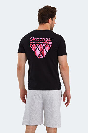 Slazenger PANCO I Erkek  Siyah Tişört