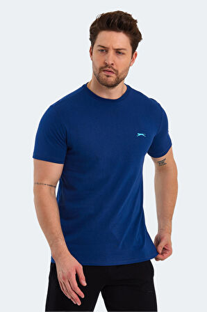 Slazenger PANCO Erkek Kısa Kol T-Shirt Indigo