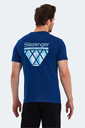 Slazenger PANCO I Erkek  Indigo Tişört