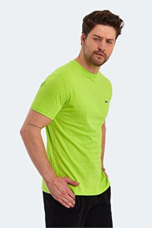 Slazenger PANCO Erkek Kısa Kol T-Shirt Limon