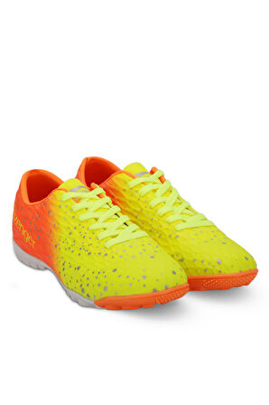 Slazenger HANIA HS Erkek Halı Saha Neon Sarı Futbol Ayakkabısı