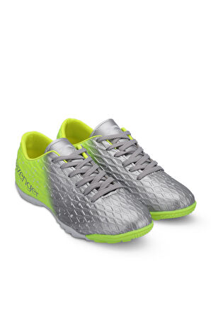 Slazenger HANIA HS Çocuk Halı Saha Gri Futbol Ayakkabısı