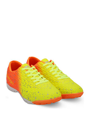 Slazenger HANIA HS Çocuk Halı Saha Neon Sarı Futbol Ayakkabısı