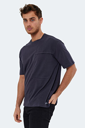 Slazenger KAURI Erkek T-Shirt Antrasit