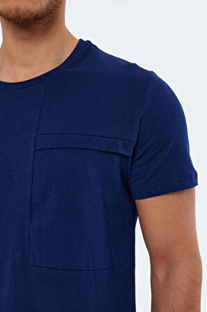 Slazenger KAURI IN Erkek  Lacivert Tişört
