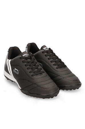 Slazenger MARK HS Futbol Erkek Halı Saha Ayakkabı Siyah / Beyaz