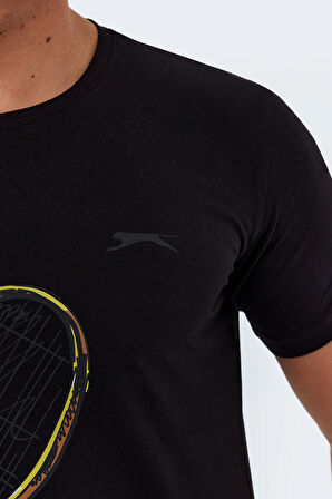 Slazenger KATONS Erkek  Siyah Tişört