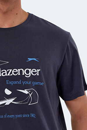 Slazenger KARNEN OVER Erkek Kısa Kol T-Shirt Antrasit