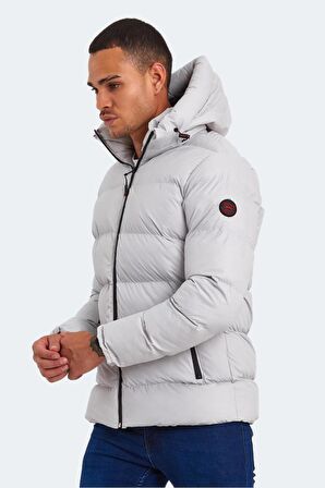 Slazenger Erkek Mont Gri Mont HANK Erkek Mont & Kaban Taş Gri ST22JE001-280