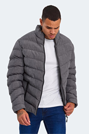Slazenger HEAD NEW IN Erkek Şişme Koyu Gri Mont & Kaban