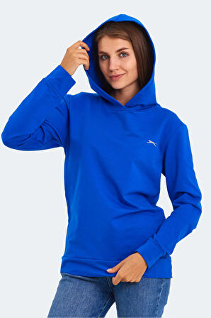 Slazenger KATHY Kadın Sweatshirt Saks Mavi