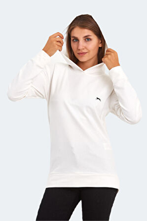 Slazenger KATHY Kadın Sweatshirt Ekru