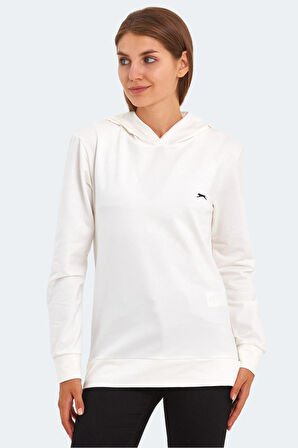 Slazenger KATHY Kadın Sweatshirt Ekru