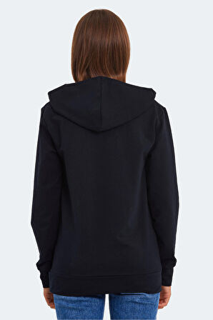 Slazenger KATHY Kadın Sweatshirt Lacivert