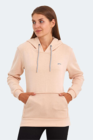 Slazenger KESHIAN Kadın Sweatshirt Bej