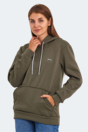 Slazenger KESHIAN Kadın Sweatshirt Haki