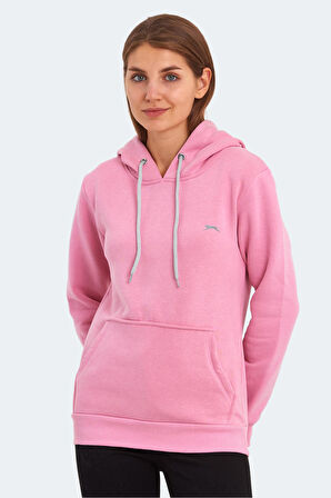 Slazenger KESHIAN Kadı  Sweatshirt Fuşya
