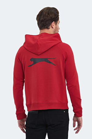 Slazenger KICKER Erkek Sweatshirt Kırmızı